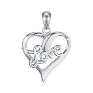 Серебряная подвеска Сердце  SZDP00324-P/12