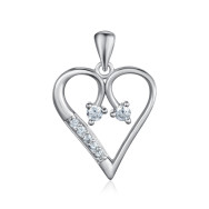 Серебряная подвеска с фианитами SZDP00390-P/12/1
