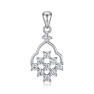Серебряная подвеска с фианитами  SZDP00532-P/12/1