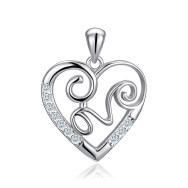 Серебряная подвеска с фианитами SZDP00581-P/12/1