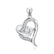 Серебряная подвеска с фианитами SZDP01747-P/12/1