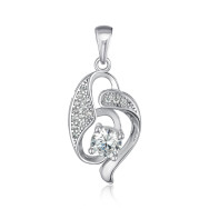 Серебряная подвеска с фианитами SZDP01793-P/12/1