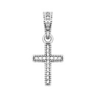 Серебряная подвеска Крестик с фианитами (SZDP04976)