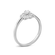 Серебряное кольцо с фианитом (SZDR00533)