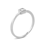 Серебряное кольцо с фианитом (SZDR03077)