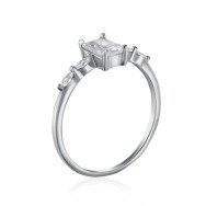 Серебряное кольцо с фианитами SZDR15635-R/12/1