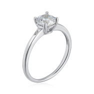 Серебряное кольцо с фианитами SZDR16726-R/12/1