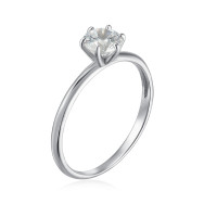 Серебряное кольцо с фианитом SZDR16733-R/12/1