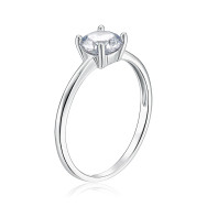 Серебряное кольцо с фианитом SZDR16734-R/12/1