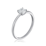 Серебряное кольцо с фианитом SZDR16738-R/12/1