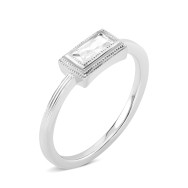 Серебряное кольцо с фианитом (SZDR36615)