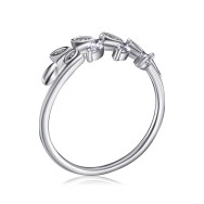 Серебряное кольцо с фианитами TA08517-R/12/1