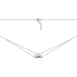 Серебряное колье (SN37802)