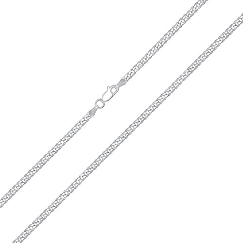 Срібний ланцюжок 08 S.FLAT-1-L/12