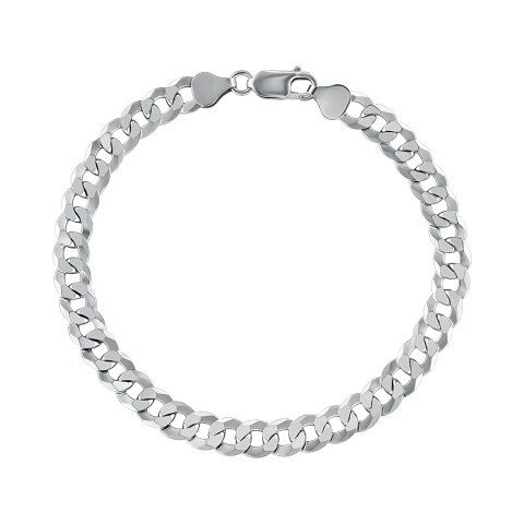 Срібний браслет 08 S FLAT-B/12