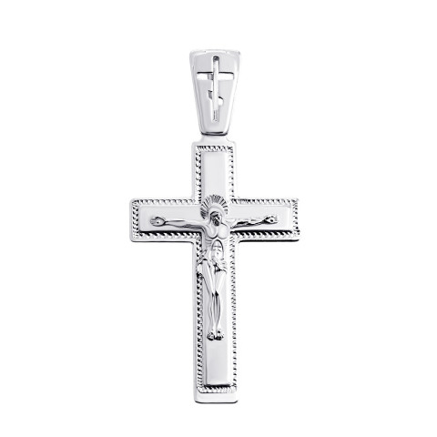 Срібний хрестик. Розп'яття Христове (3101-МР НВ)