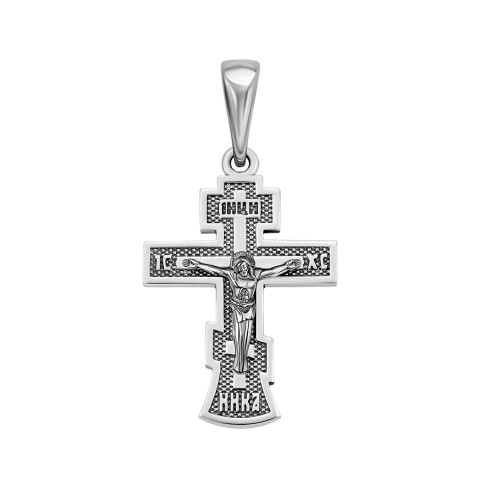 Срібний хрестик Розп'яття Христа (3132.2 ч)