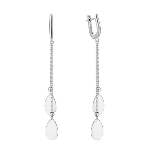 Срібні сережки-підвіски (3FE-03547-1)