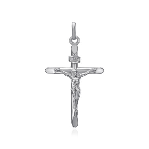 Срібний хрестик (438F005CR-P/12)
