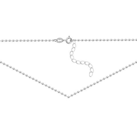 Срібне кольє (560301)