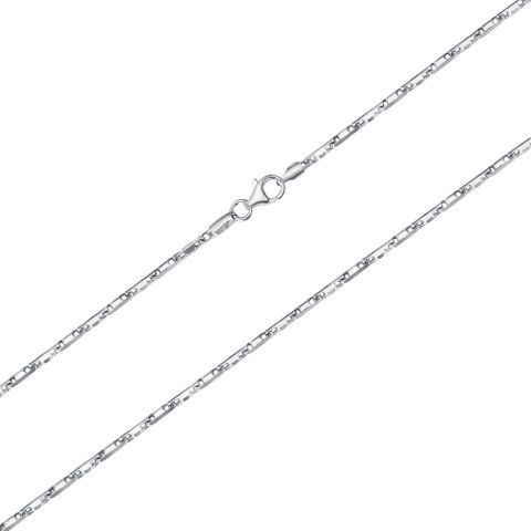 Срібний ланцюжок 87 HESHE SNAP-L/12