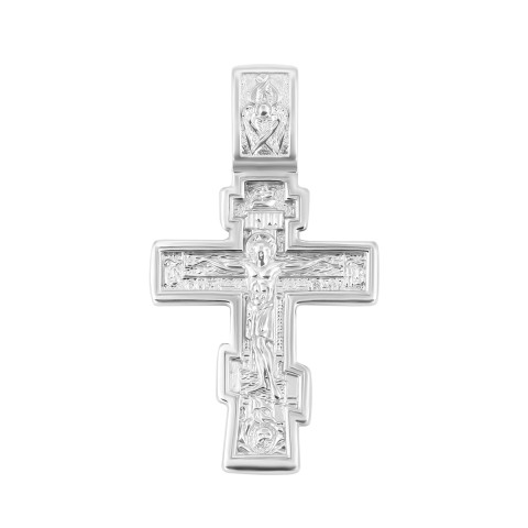 Срібний хрестик. Розп'яття Христове (881/род)
