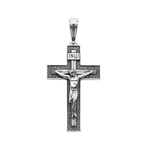 Срібний хрестик. Розп'яття Христове (89099*)