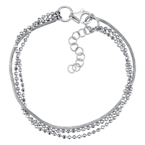 Срібний браслет (BCAXD000055-B/12)