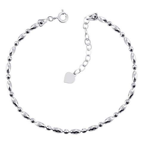 Безрозмірний срібний браслет (1BR69454)