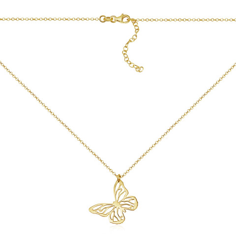 Срібне кольє CLT_12043-K/20