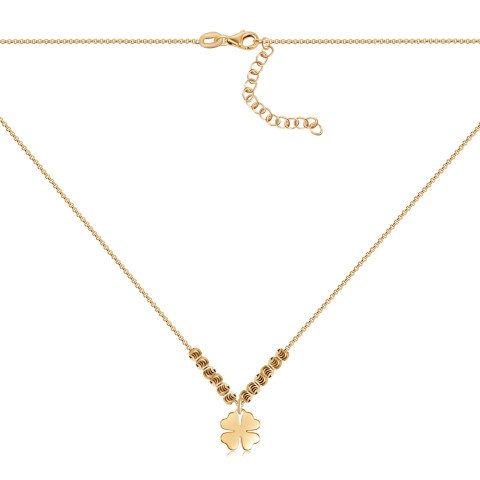 Срібне кольє Конюшина CLT_12037-K/20