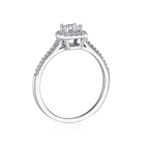 Срібна каблучка з фіанітами (SZDR00180-R/12/1)