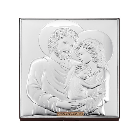 Срібна ікона Святе Сімейство  (EP713-412XM/S)