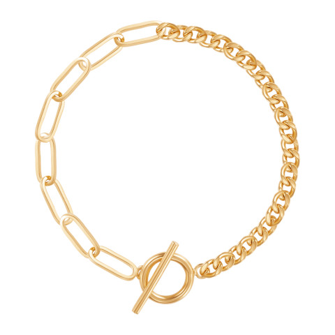 Срібний браслет HC-1709-GOLD-B/20