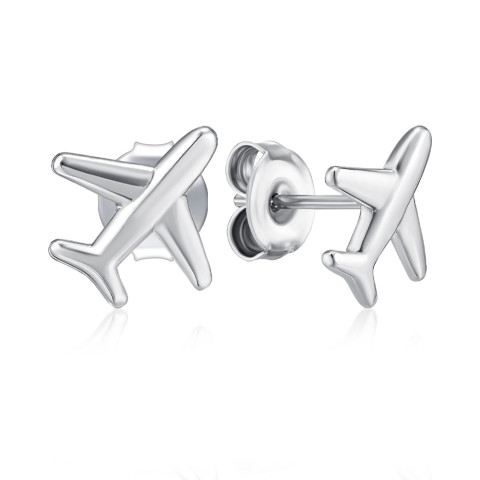 Срібні пусети Літак ORT_9130-E/12