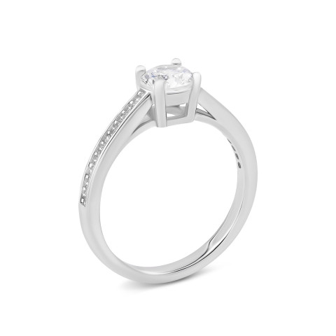 Срібна каблучка з фіанітами (SZDR16535)