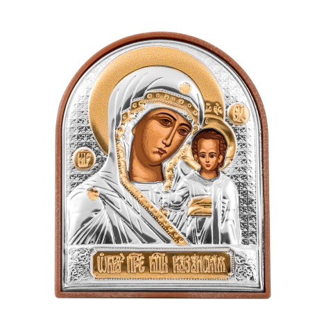 Срібна ікона Божої Матері «Казанська» (EP2-004 PAG)