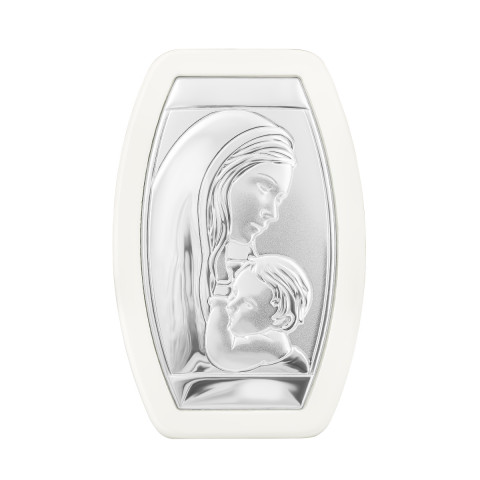 Срібна ікона «Божа Матір»  (МА/Е 901/5WH)