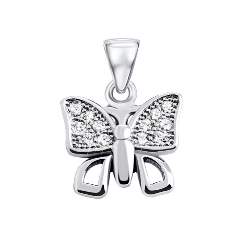 Срібна підвіска Метелик (PP2457)