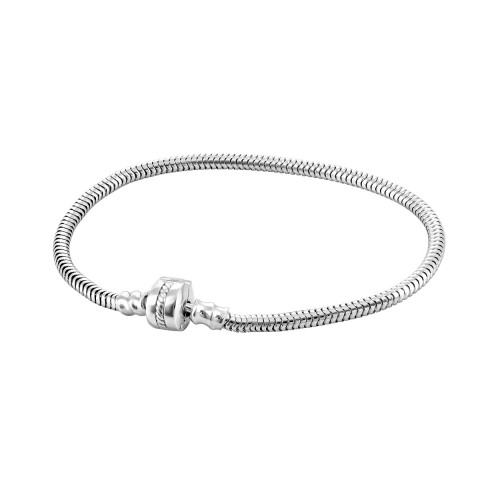Срібний браслет під намистини шарм (562239)