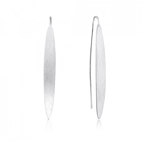 Срібні сережки-протяжки без вставки. (S-OR-07-061B/G/R-E/12)