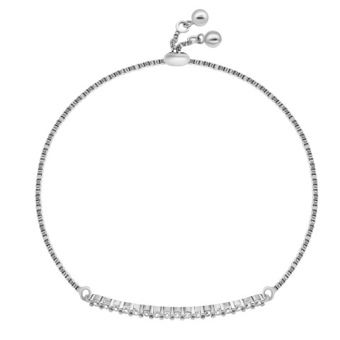 Срібний браслет з фіанітами (SZDB04778)