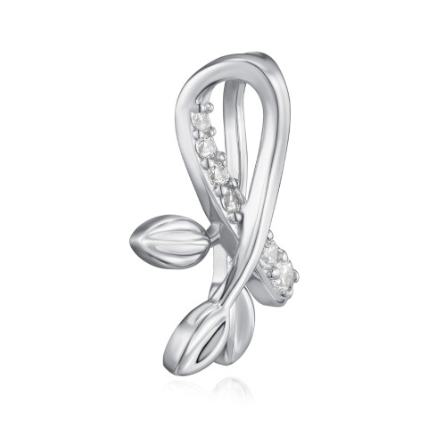 Срібна підвіска з фіанітами SZDP00362-P/12/1