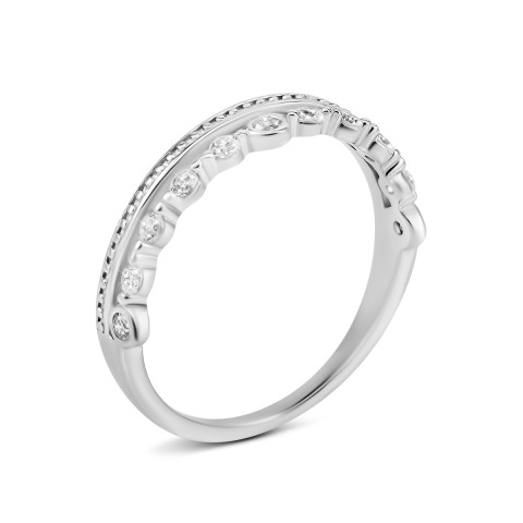 Срібна каблучка з фіанітами (SZDR03009)
