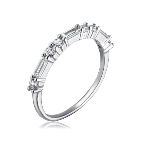 Срібна каблучка з фіанітами SZDR15643-1-R/12/1