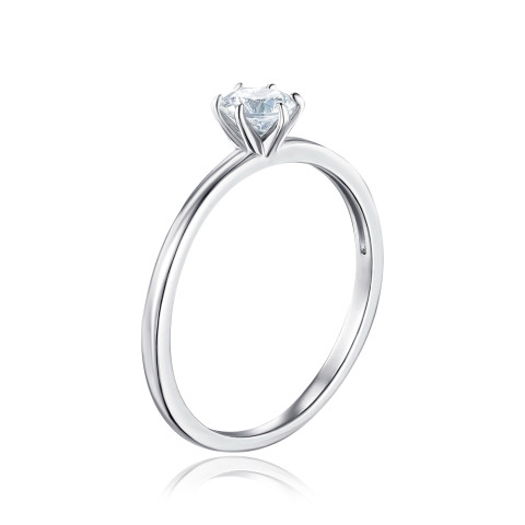 Срібна каблучка з фіанітом SZDR16704-R/12/1