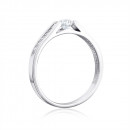 Срібна каблучка з фіанітами (001068/12/1/1229)