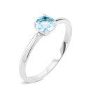 Срібна каблучка з кварцом (1939/1р-QSWB)