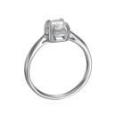 Срібна каблучка з фіанітами 1RI59155-R/12/1