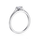 Срібна каблучка з фіанітом  SZDR16698-R/12/1